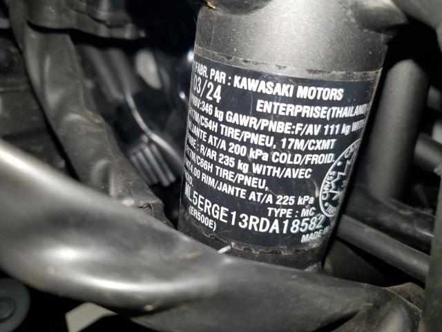 2024 KAWASAKI ER500 ML5ERGE13RDA18582