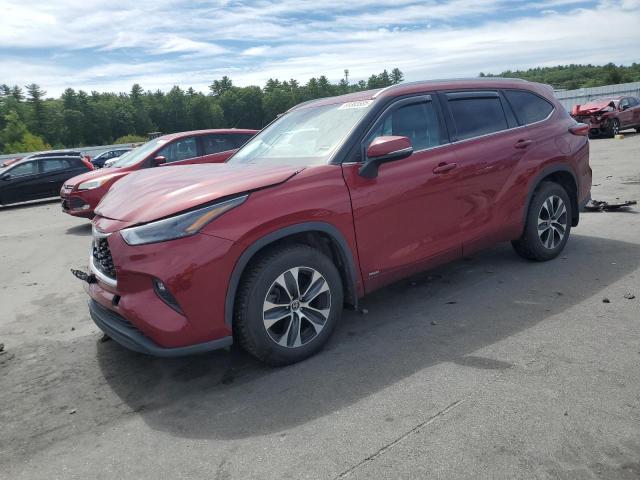 2022 TOYOTA HIGHLANDER HYBRID XLE 5TDGBRCH5NS547056