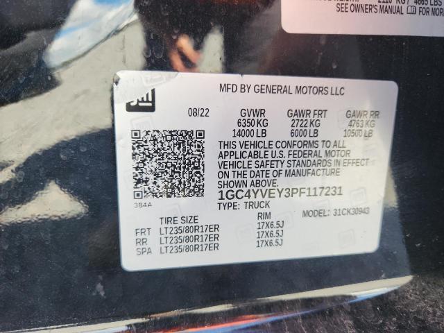 2023 CHEVROLET SILVERADO K3500 HIGH COUNTRY 1GC4YVEY3PF117231