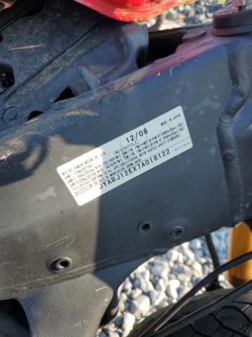 2007 YAMAHA YZFR6 L JYARJ12EX7A018122