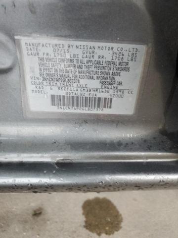 2016 NISSAN VERSA S - 3N1CN7AP2GL807378