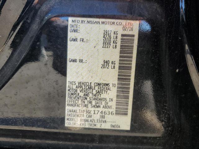2016 NISSAN ALTIMA 2.5 1N4AL3AP3GC174636