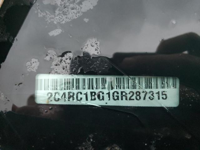 2016 CHRYSLER TOWN & COU 2C4RC1BG1GR287315
