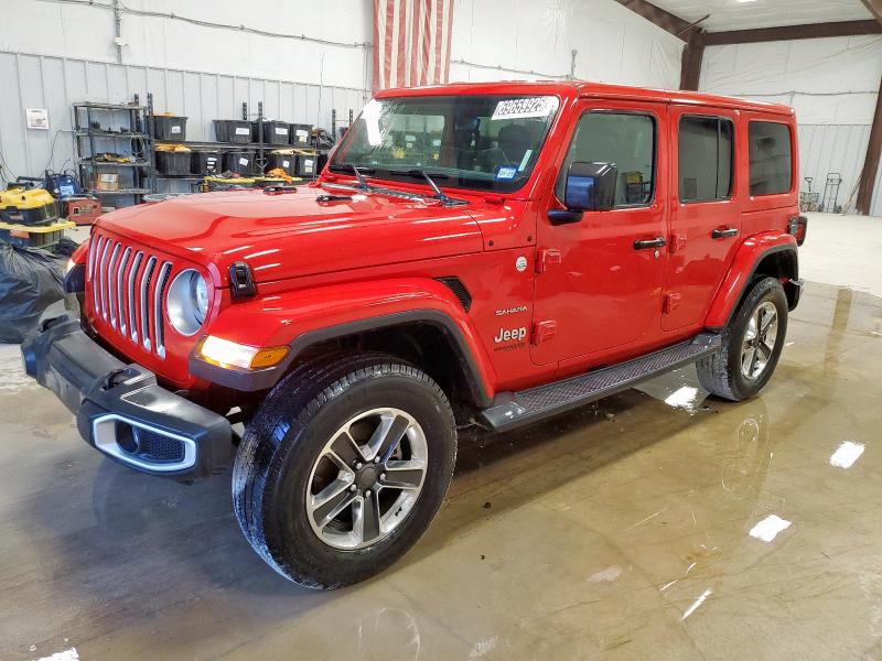 2019 JEEP WRANGLER UNLIMITED SAHARA 1C4HJXEG4KW590105