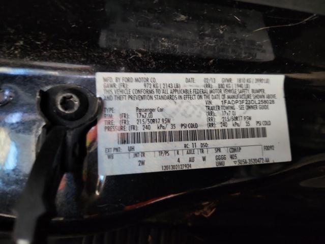 2013 FORD FOCUS SE - 1FADP3F23DL258028