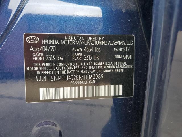 2021 HYUNDAI SONATA LIMITED 5NPEH4J28MH063989