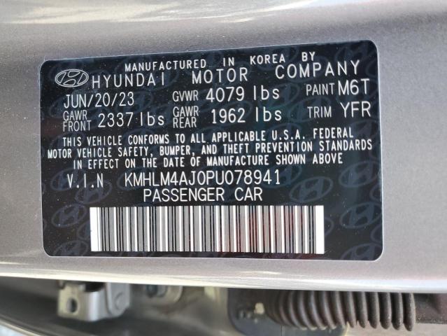 2023 HYUNDAI ELANTRA BL KMHLM4AJ0PU078941