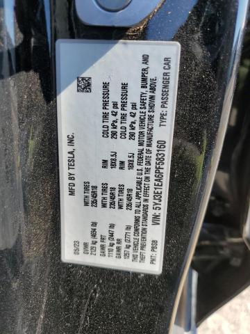 2023 TESLA MODEL 3 - 5YJ3E1EA6PF583160