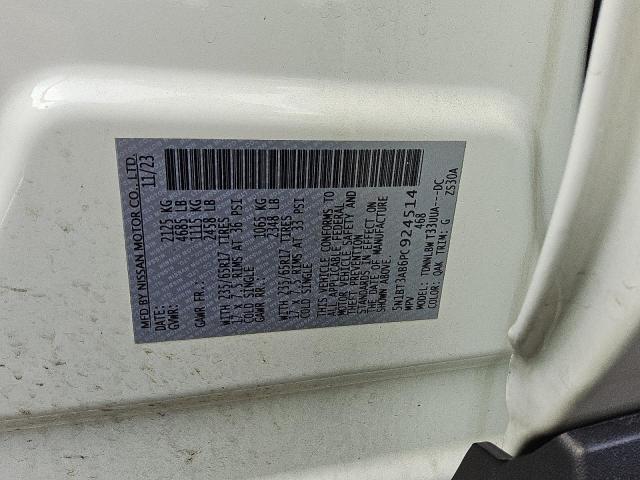 2023 NISSAN ROGUE S 5N1BT3AB6PC924514