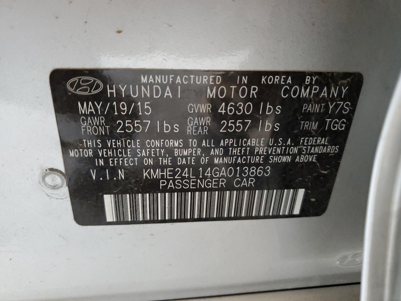 HYUNDAI SONATA HYBRID