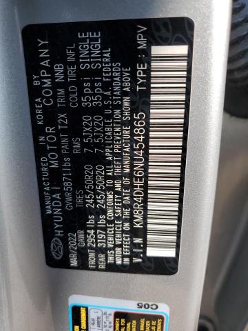 2022 HYUNDAI PALISADE S KM8R4DHE6NU454865