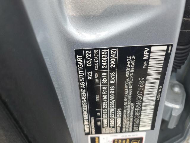 2022 MERCEDES-BENZ GLC 300 4M W1N0G8EB5NG075689