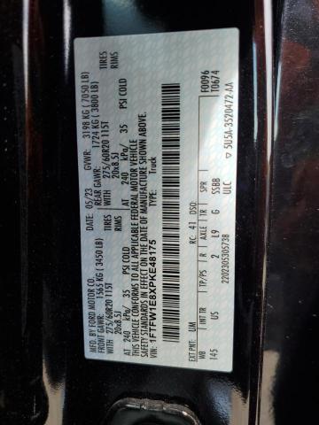 2023 FORD F150 SUPERCREW - 1FTFW1E8XPKE48175