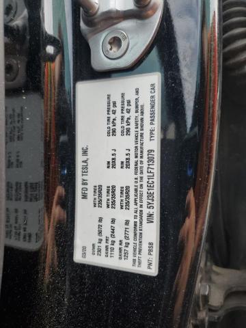 2020 TESLA MODEL 3 5YJ3E1EC1LF713079