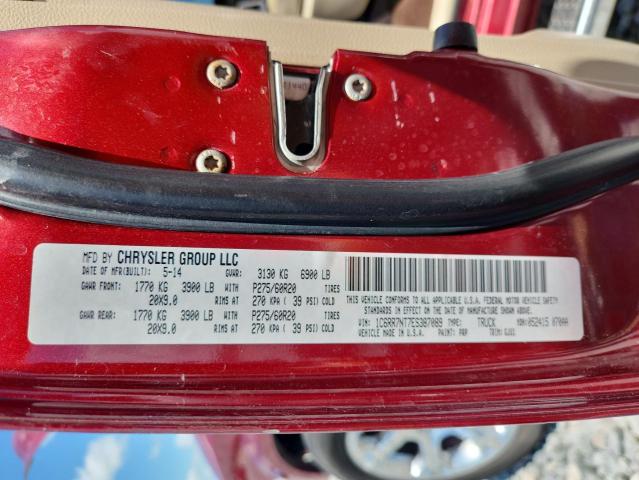 2014 RAM 1500 LARAM - 1C6RR7NT7ES387089