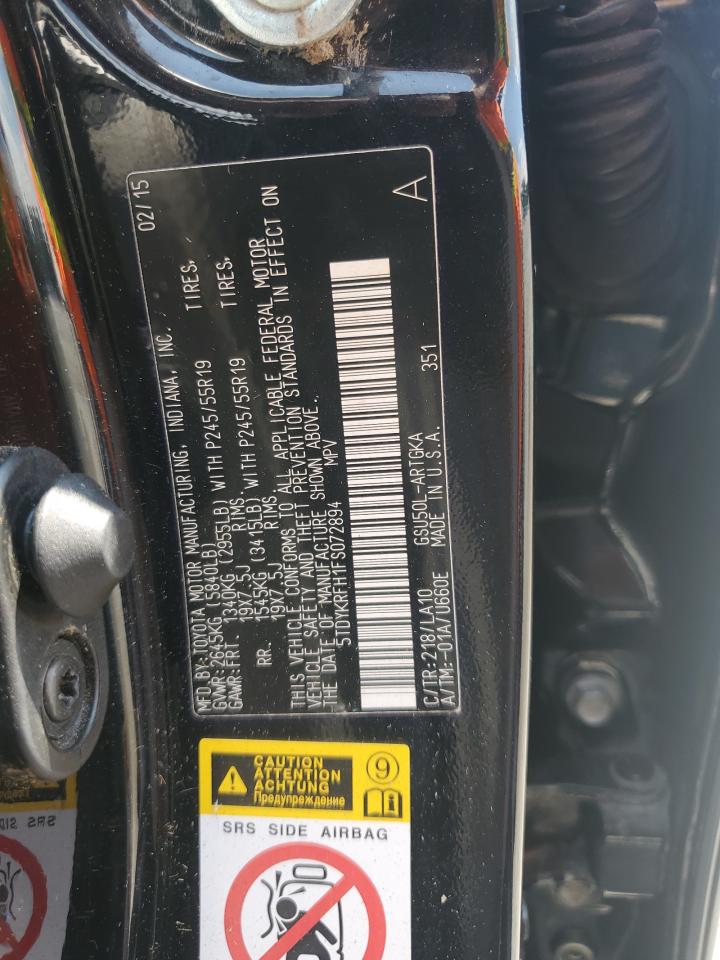 TOYOTA HIGHLANDER LIMITED