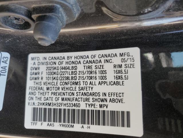 2015 HONDA CR-V LX - 2HKRM3H32FH533460