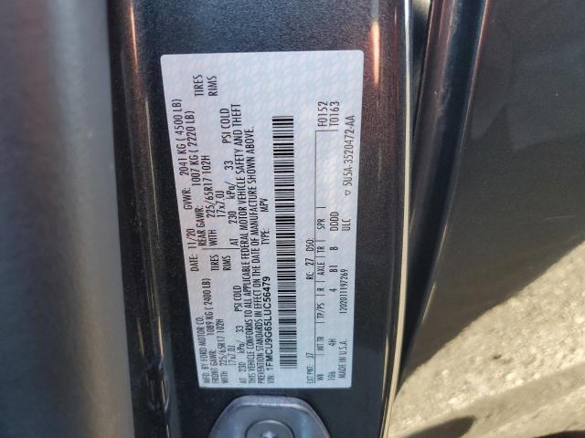 2020 FORD ESCAPE SE 1FMCU9G65LUC56479