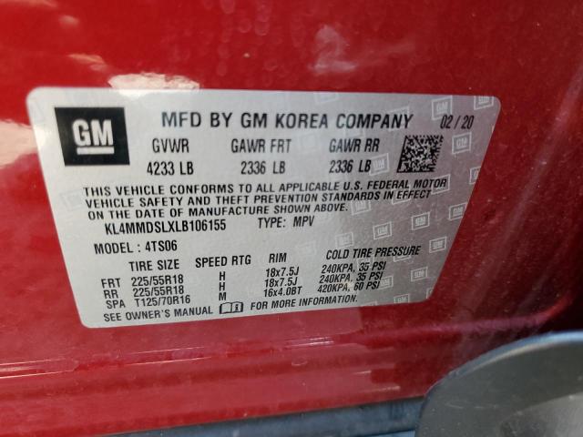 2020 BUICK ENCORE GX KL4MMDSLXLB106155