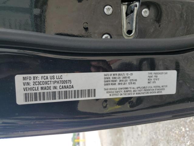 2023 DODGE CHARGER R/T 2C3CDXCT1PH700975