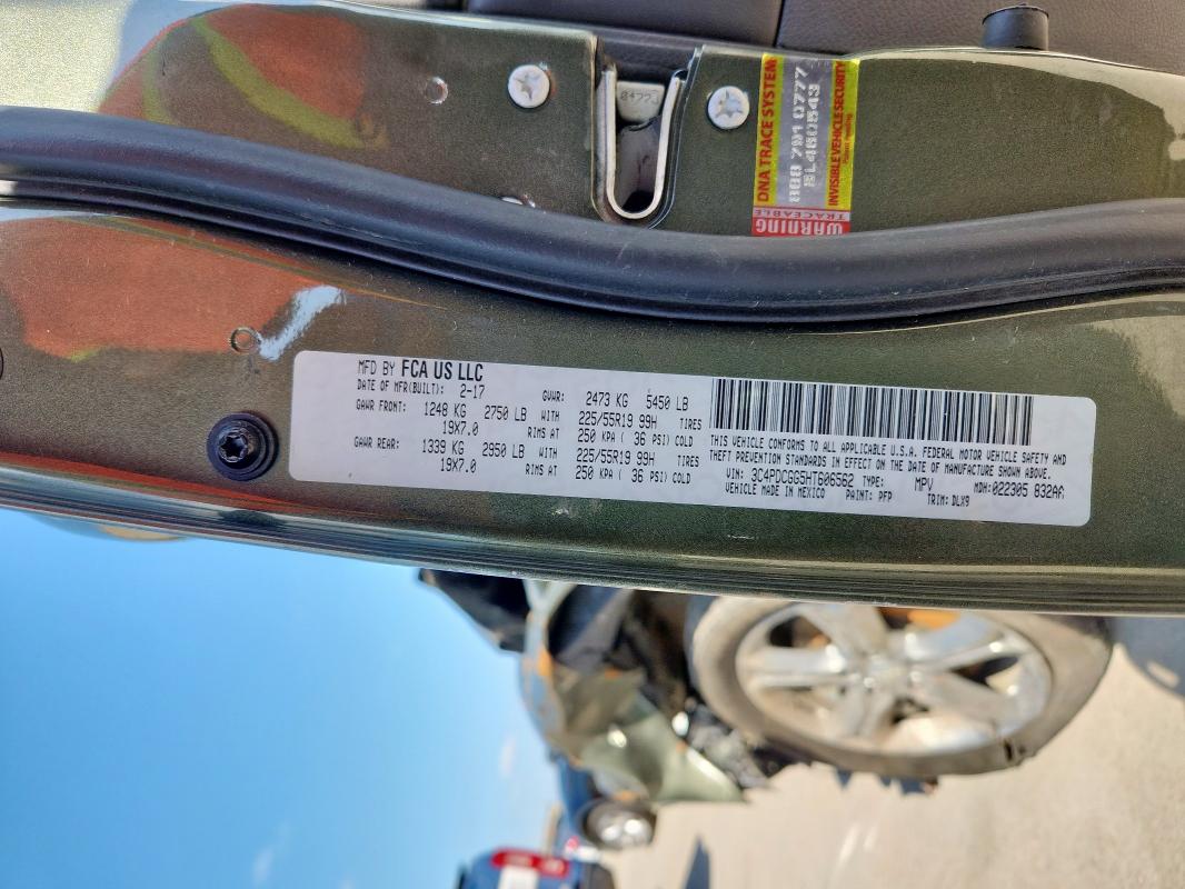 2017 DODGE JOURNEY CR 3C4PDCGG5HT606562