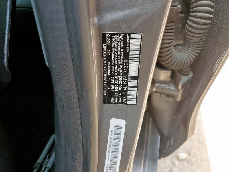 2018 MERCEDES-BENZ CLA 250 WDDSJ4EB9JN591205