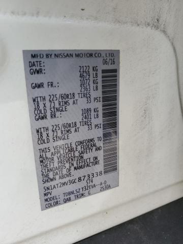 2016 NISSAN ROGUE S 5N1AT2MV3GC873338