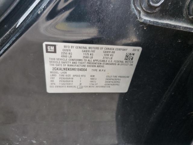 2017 GMC TERRAIN SL 2GKALNEK6H6184564