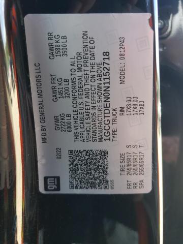 2022 CHEVROLET COLORADO Z #3275655788