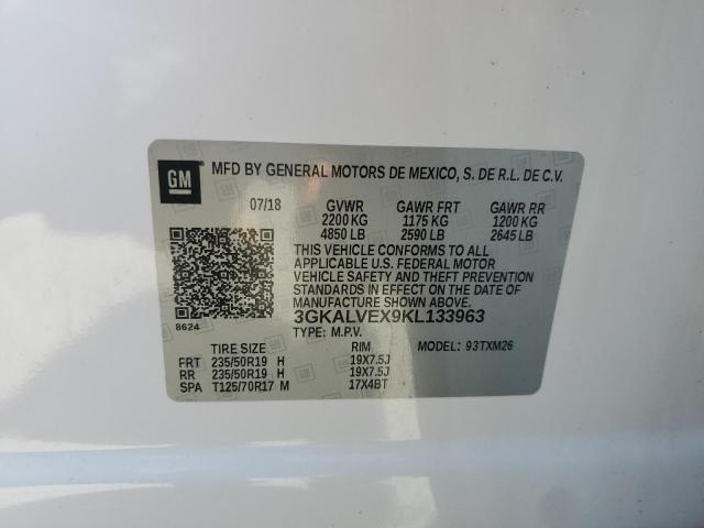 2019 GMC TERRAIN SLT 3GKALVEX9KL133963