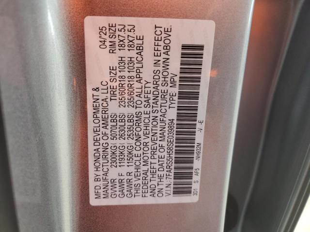 2025 HONDA CR-V SPORT 7FARS5H58SE039894