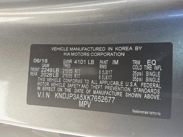 2019 KIA SOUL + KNDJP3A5XK7652677