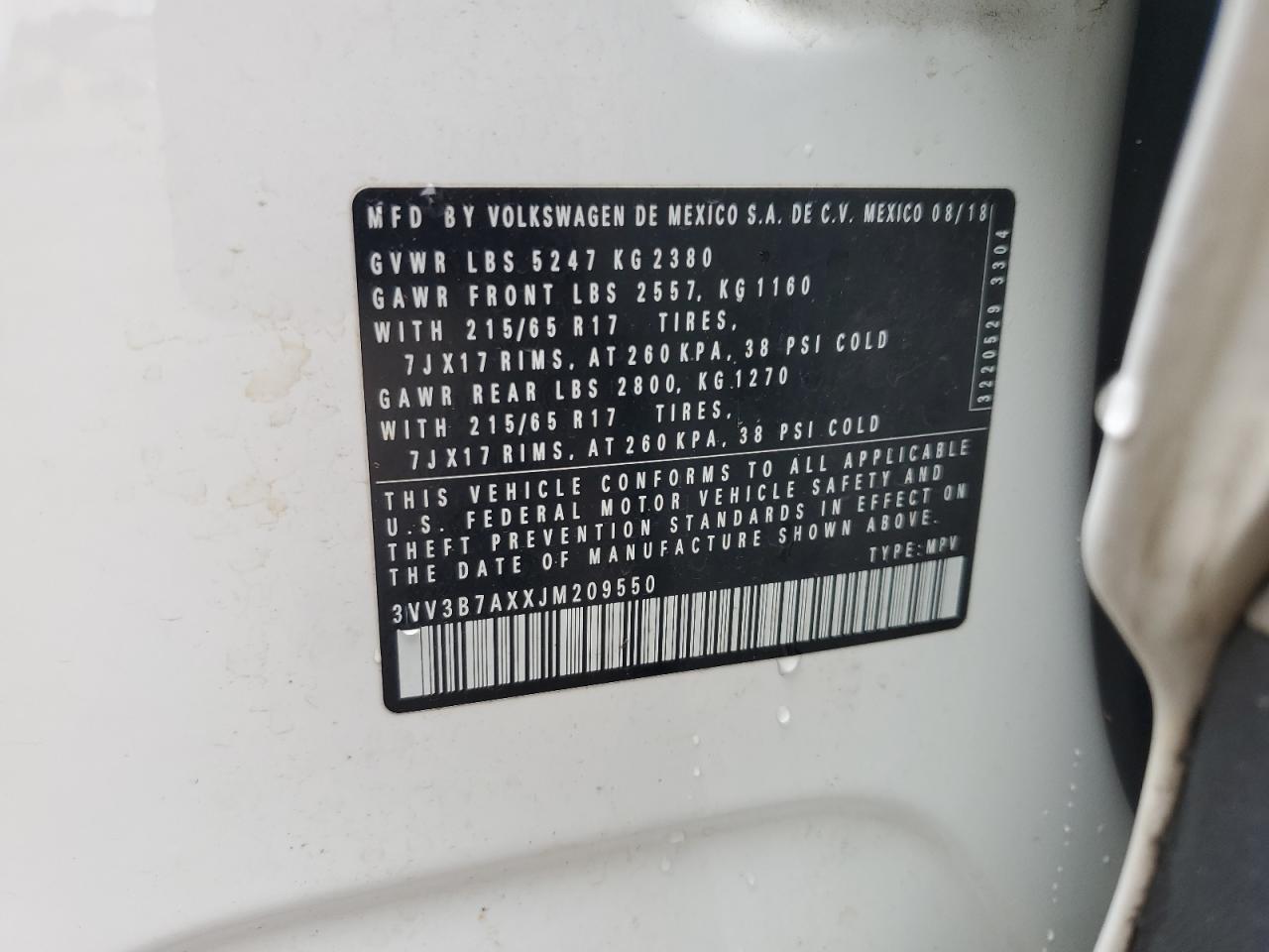 VOLKSWAGEN TIGUAN SE