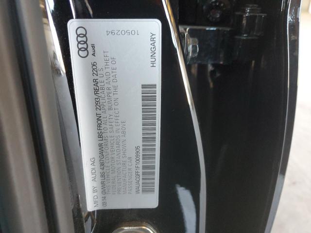 2015 AUDI A3 PREMIUM WAUACGFF1F1009905