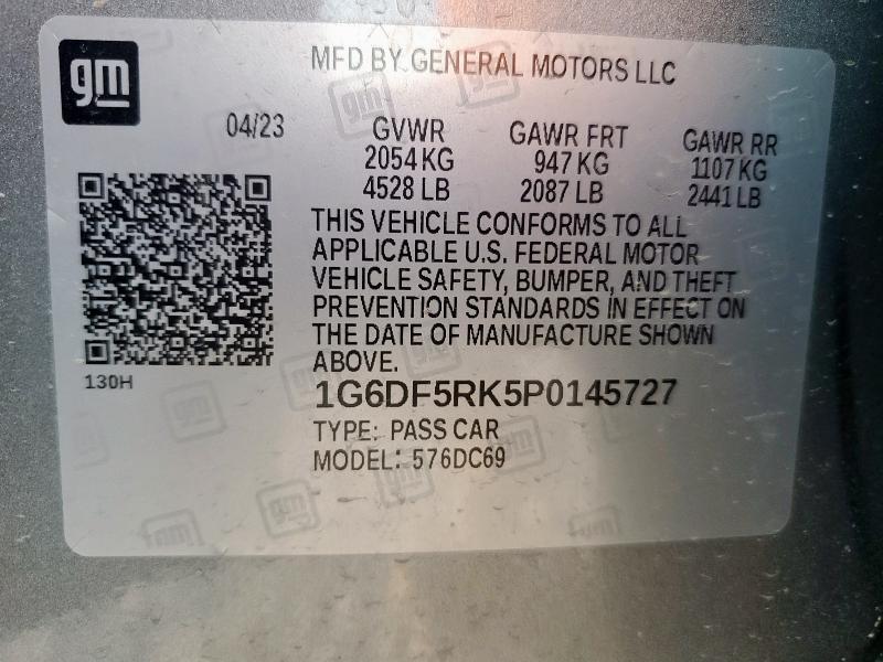 2023 CADILLAC CT4 PREMIU - 1G6DF5RK5P0145727