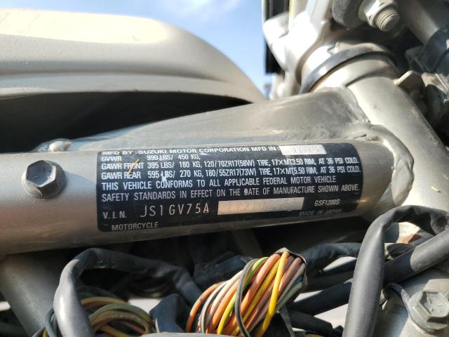 2000 SUZUKI GSF 1200 S JS1GV75AXY2100966