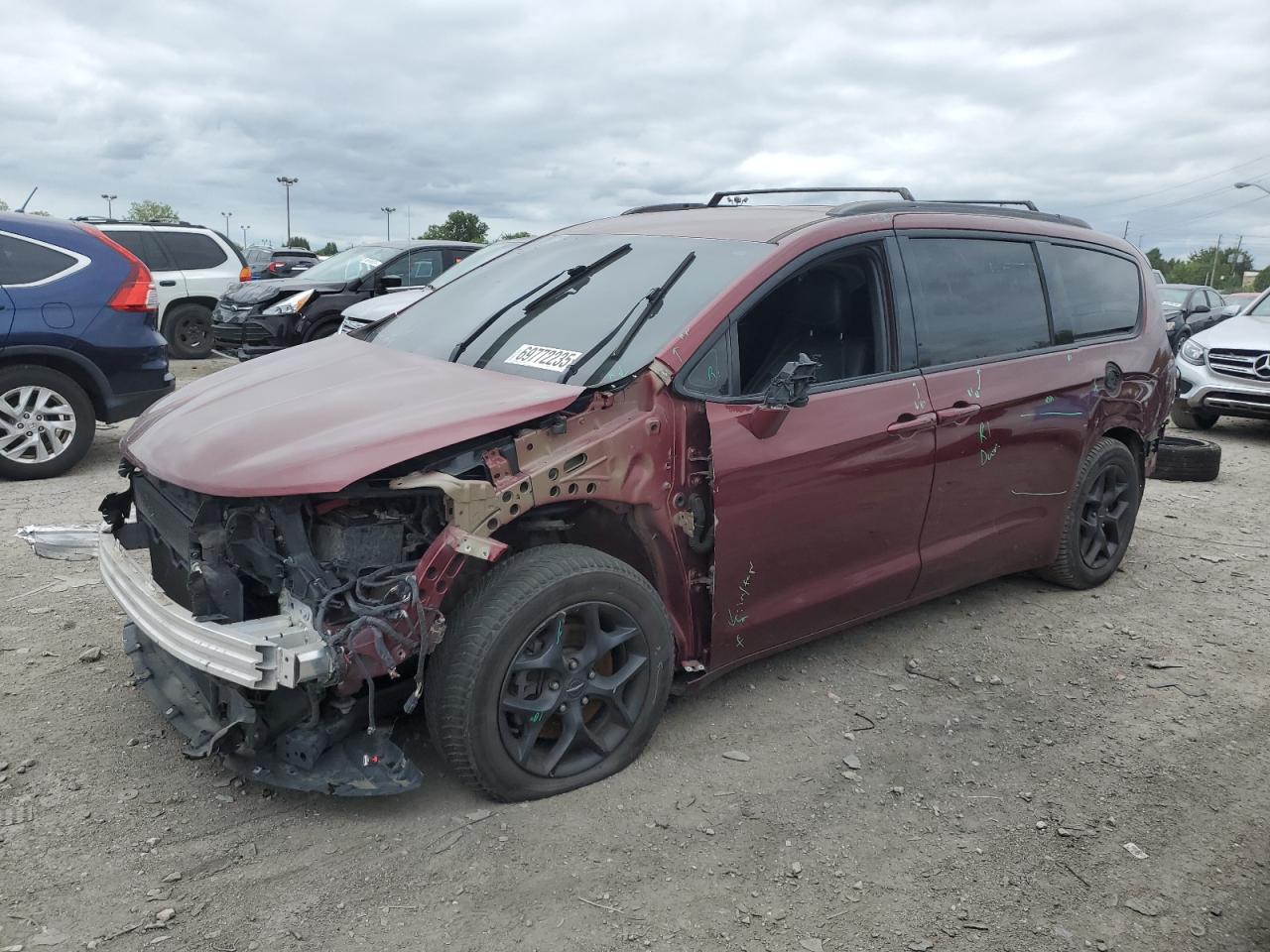 Lot #3260250698 2018 CHRYSLER PACIFICA T