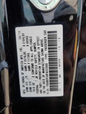 2015 ACURA TLX TECH 19UUB3F58FA000686