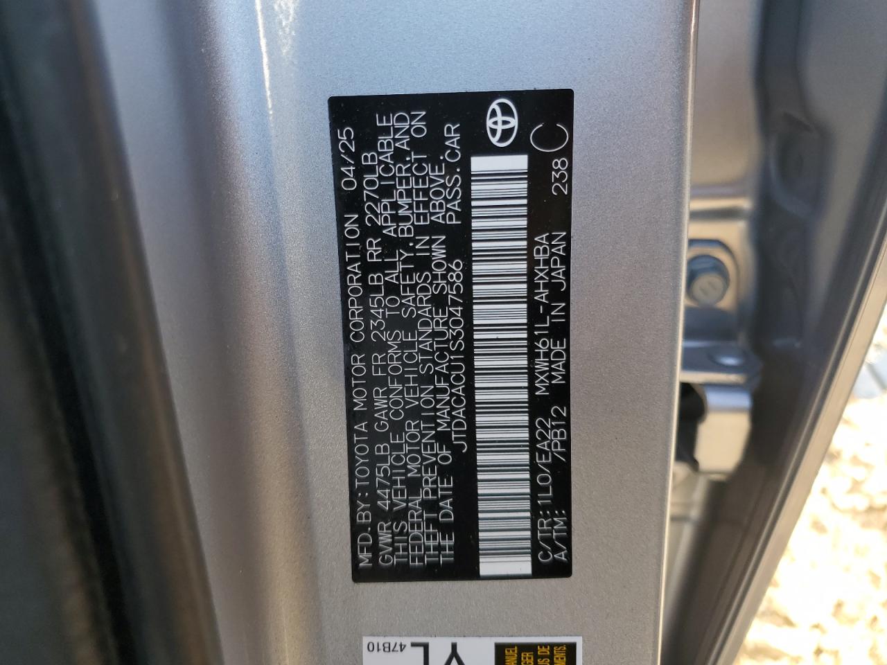 TOYOTA PRIUS PRIME SE