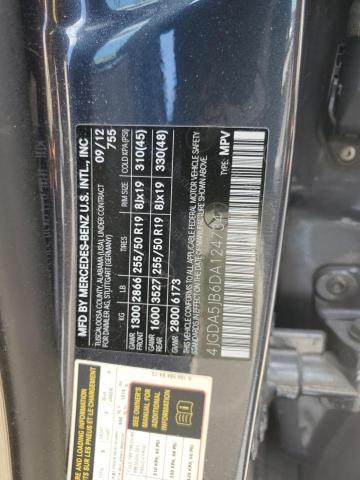 2013 MERCEDES-BENZ ML 350 - 4JGDA5JB6DA124734