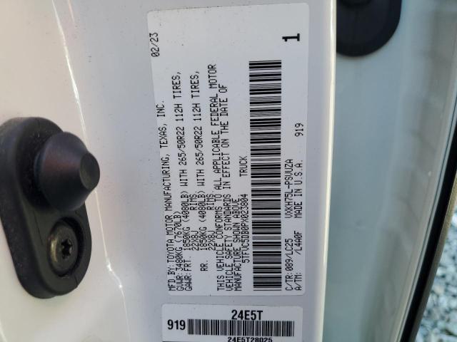 2023 TOYOTA TUNDRA CRE - 5TFVC5DB0PX023804
