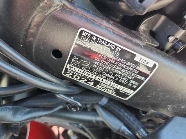 2024 HONDA CBR650 R MLHRH155XR5000563