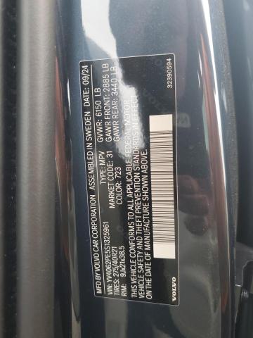 2025 VOLVO XC90 PLUS YV4062PE5S1325961
