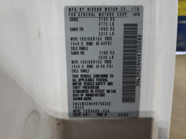 2017 CHEVROLET CITY EXPRE #3281411008