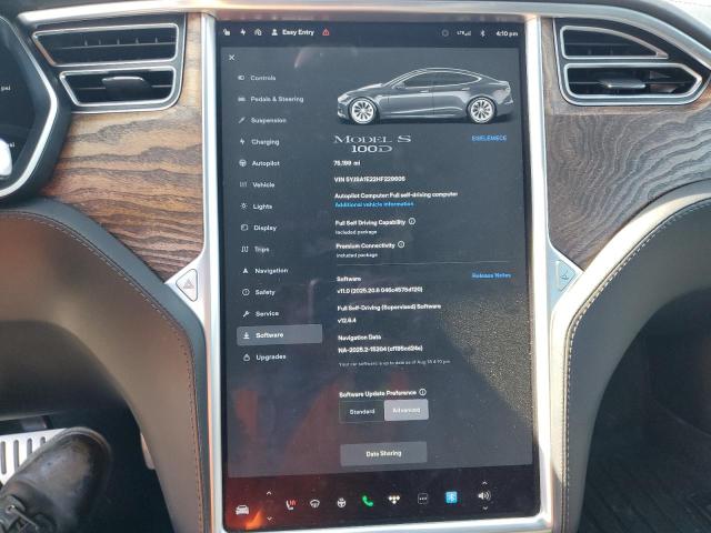 2017 TESLA MODEL S 5YJSA1E22HF229606