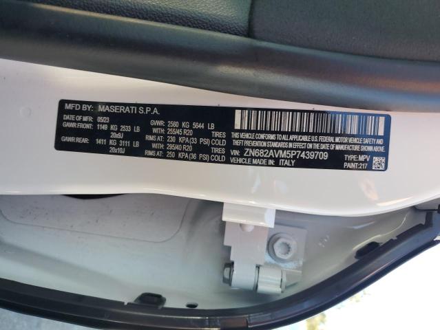 2023 MASERATI GRECALE MO ZN682AVM5P7439709