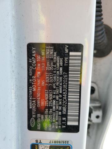 2018 HYUNDAI TUCSON SE KM8J2CA48JU820267