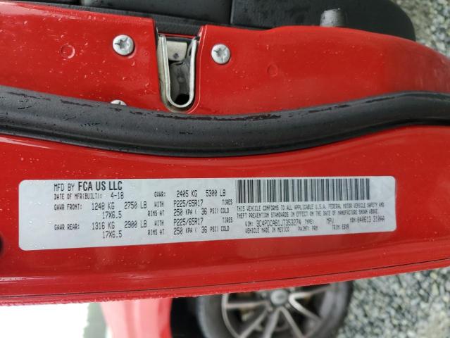 2018 DODGE JOURNEY SE 3C4PDCAB1JT353274