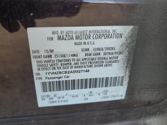 2010 MAZDA 6 S - 1YVHZ8CB2A5M27148