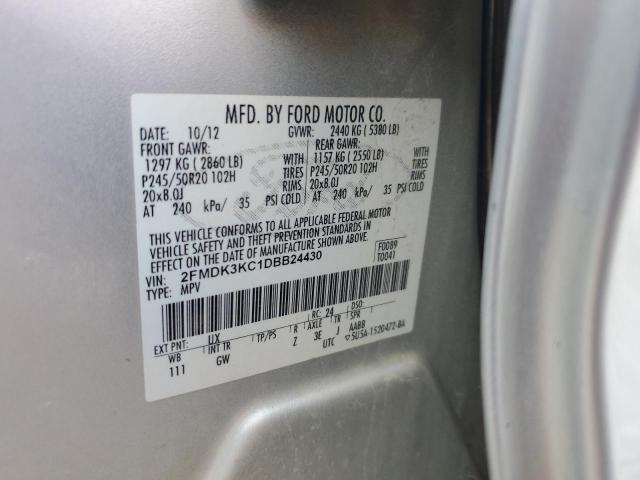 2013 FORD EDGE LIMIT - 2FMDK3KC1DBB24430